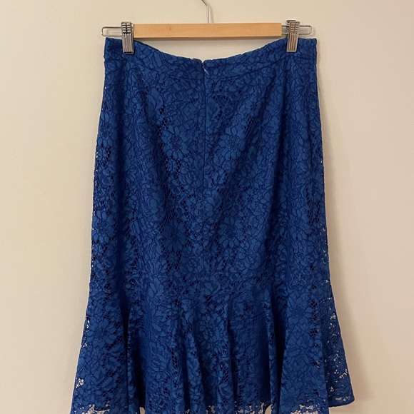 JCrew Lace Trumpet Skirt - Picture 3 of 4
